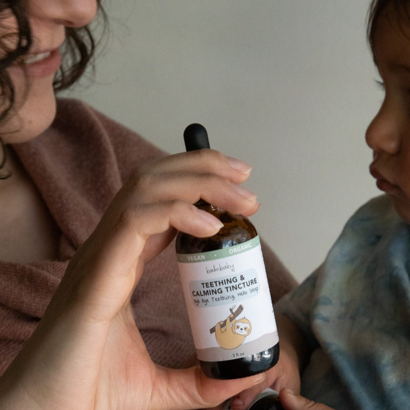 BYE BYE TEETHING, HELLO SLEEP! Organic Teething & Calming Tincture