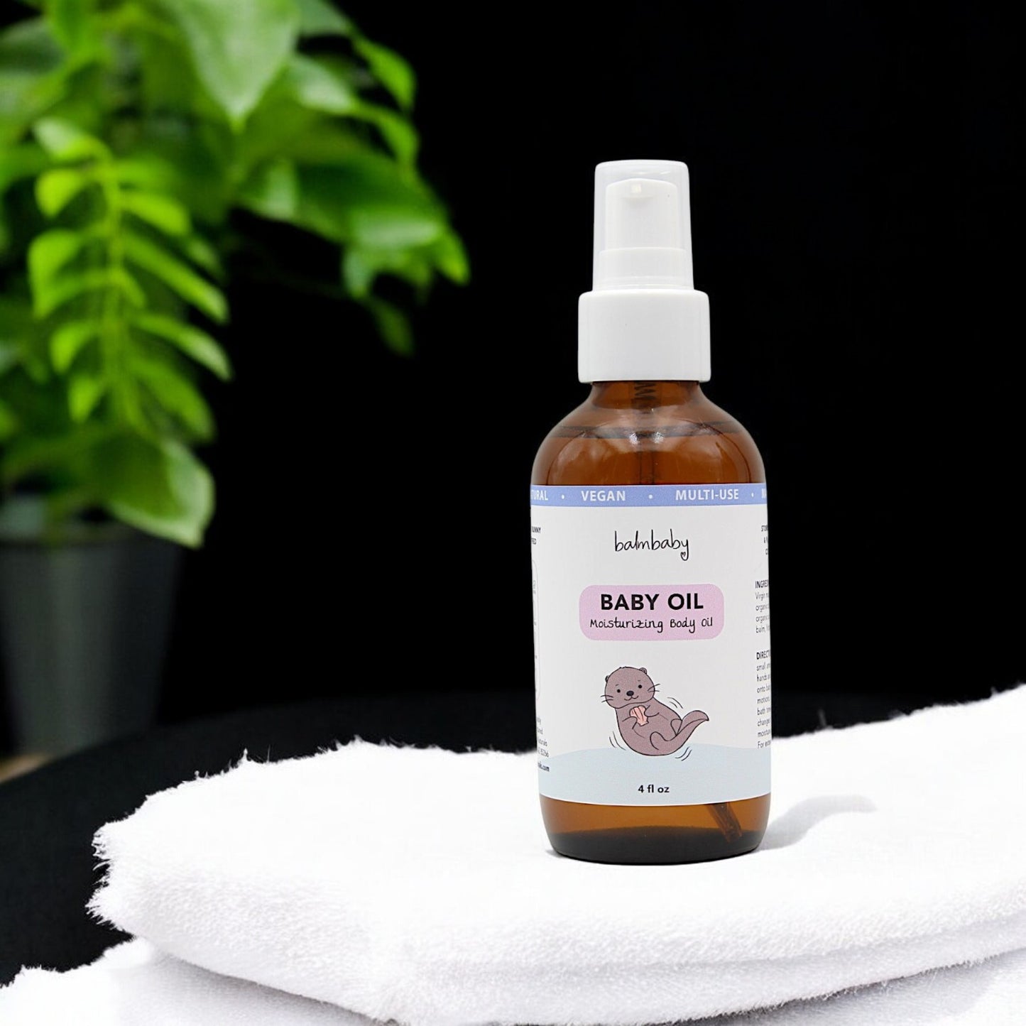 Moisturizing Herbal Baby Oil