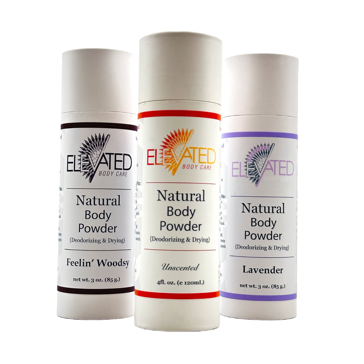 ELEVATED - Herbal Body Powder (All Natural * Talc Free)