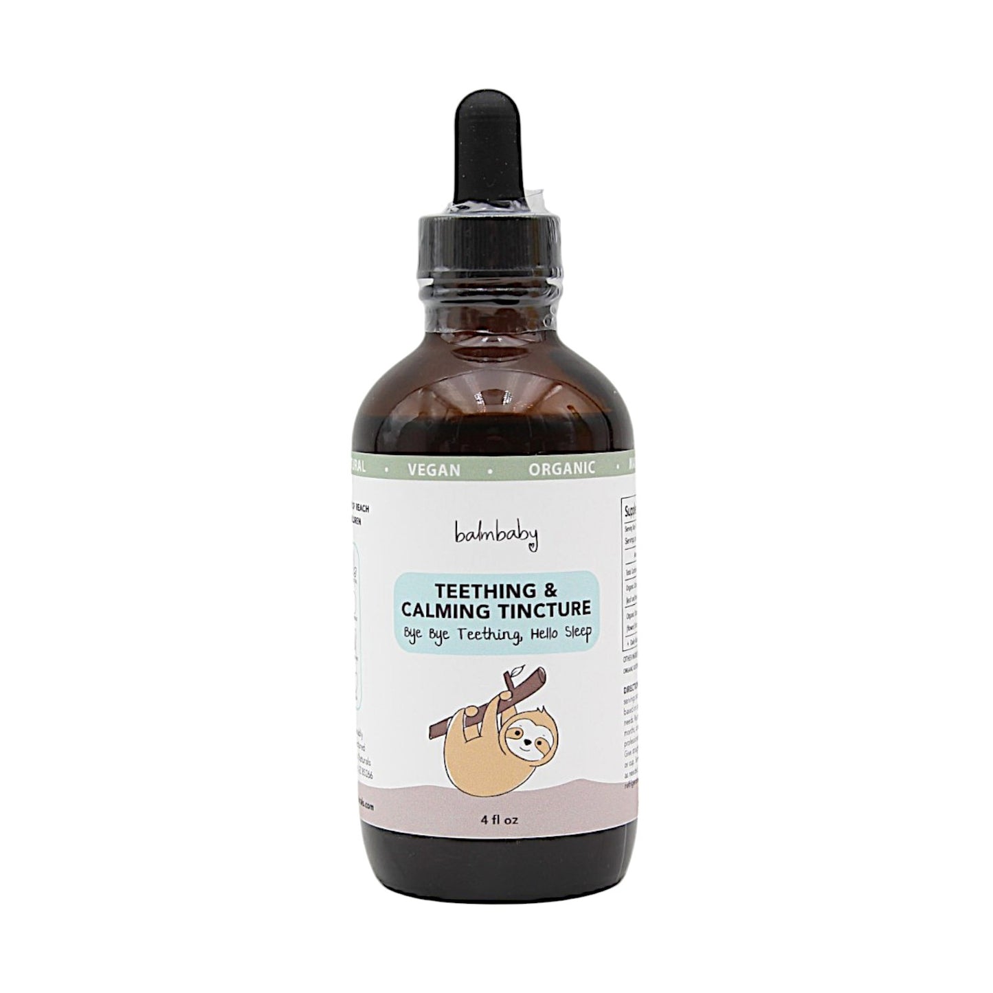 BYE BYE TEETHING, HELLO SLEEP! Organic Teething & Calming Tincture