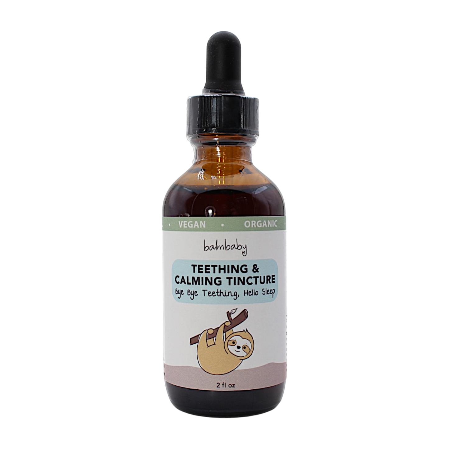 BYE BYE TEETHING, HELLO SLEEP! Organic Teething & Calming Tincture