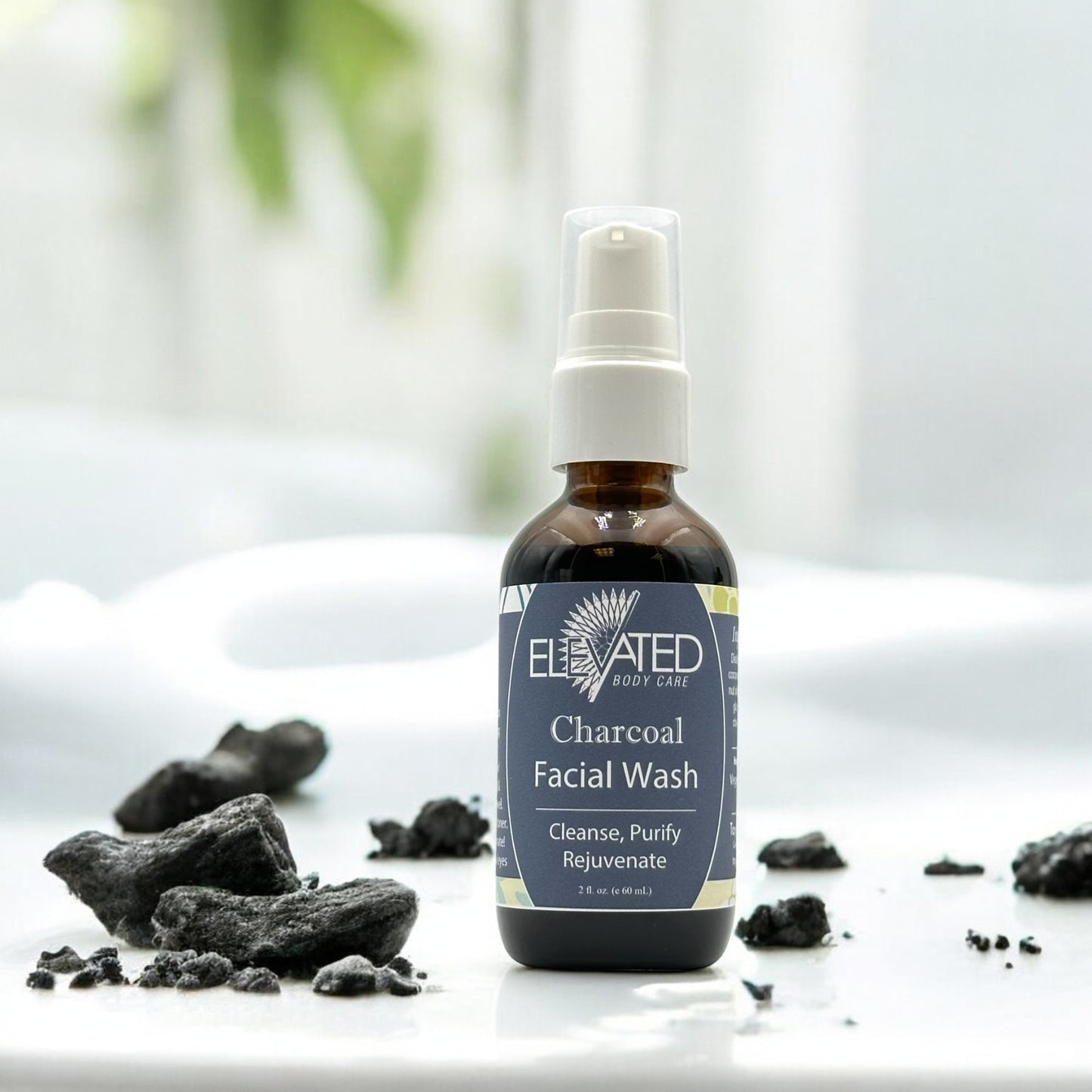 ELEVATED - Charcoal Facial Wash 2oz