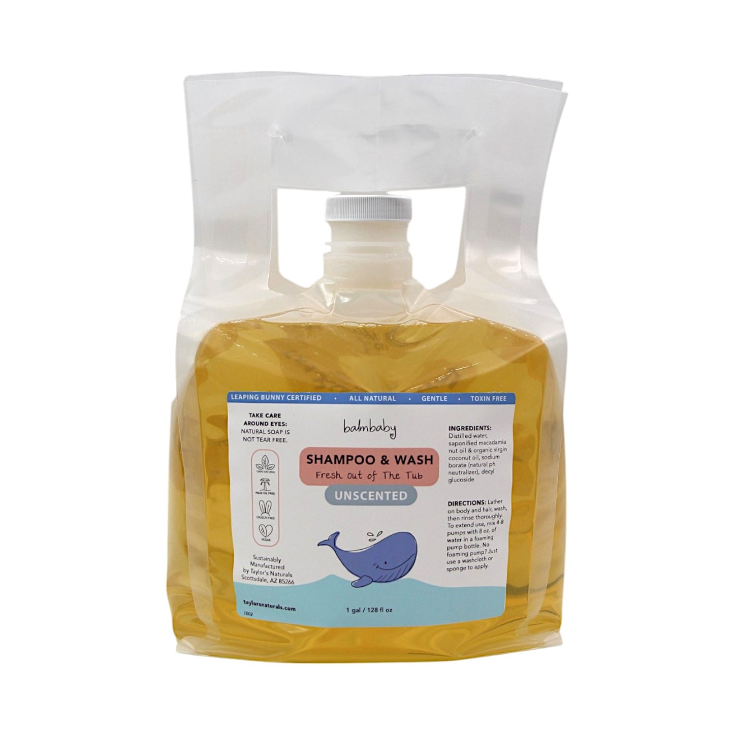 FRESH Out of the TUB! Baby Shampoo & Body Wash *REFILL*