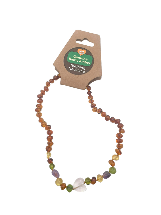 BALM! Baby Authentic Amber Teething Necklace