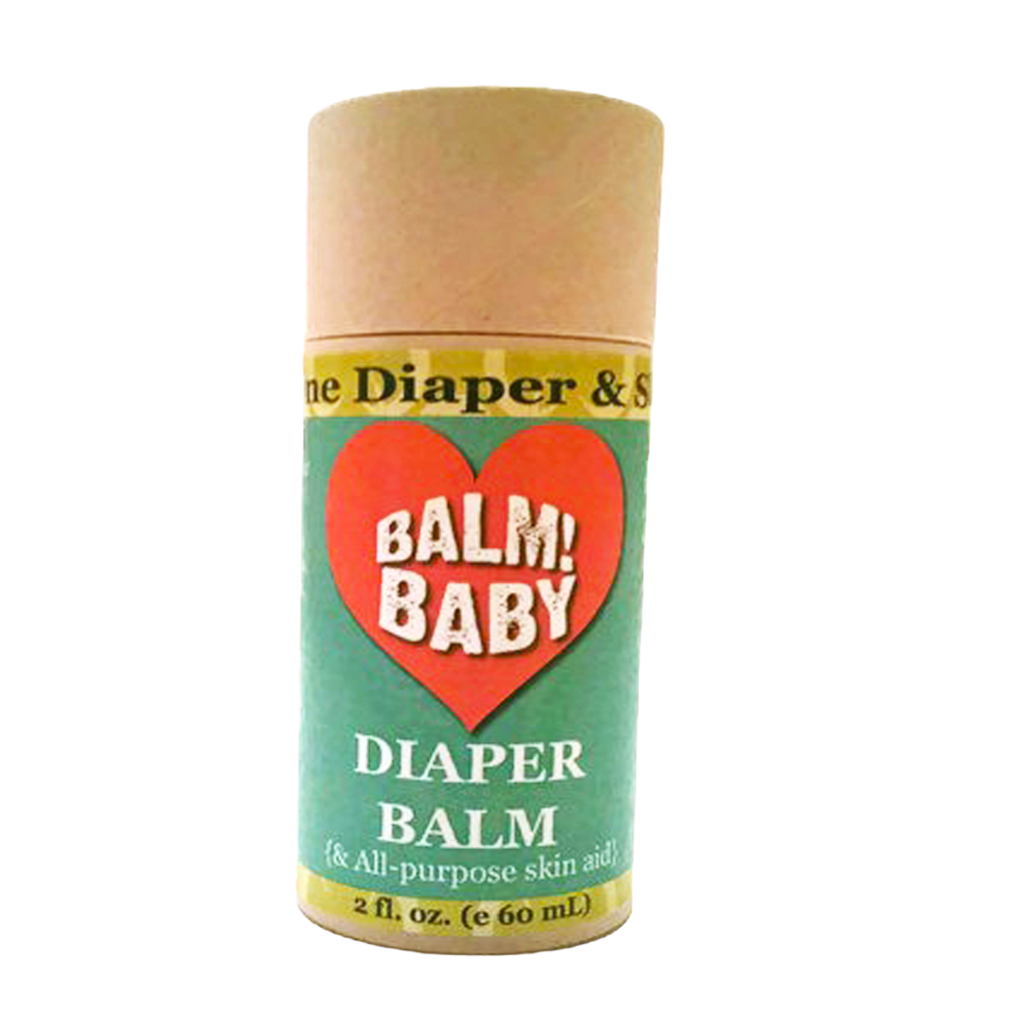 BALM! Baby - Diaper Balm and ALL purpose skin aid in BIODEGRADABLE STICK
