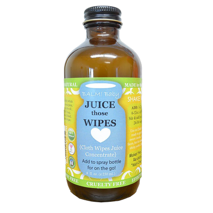 BALM! Baby - Juice those Wipes Natural Cloth Wipes Concentrate Solution