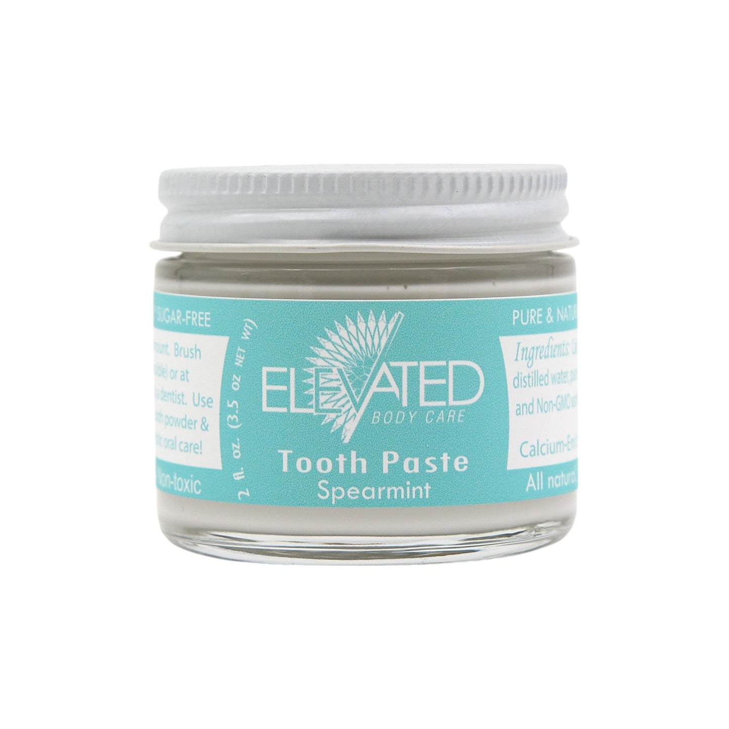 ELEVATED Natural Fluoride Free Toothpaste w/Xylitol