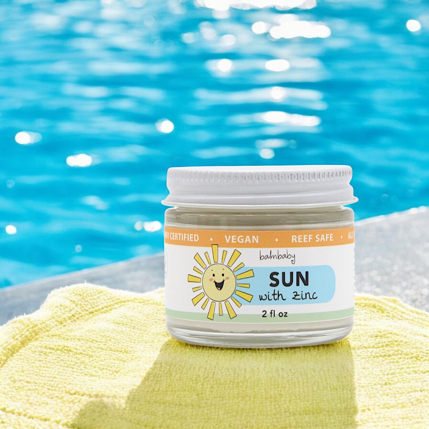 SUN! with Natural Zinc - (2oz glass jar)