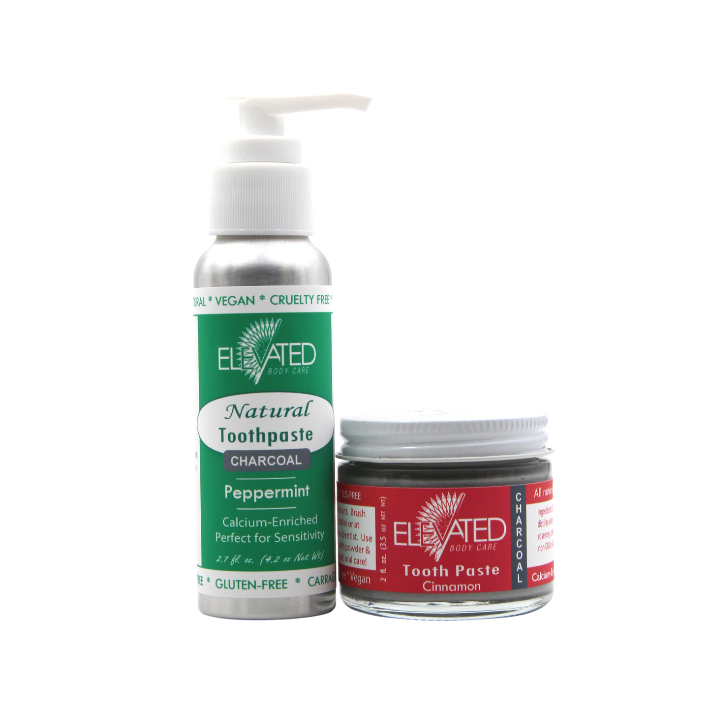 All Natural Toothpaste w/ Charcoal (Fluoride Free)