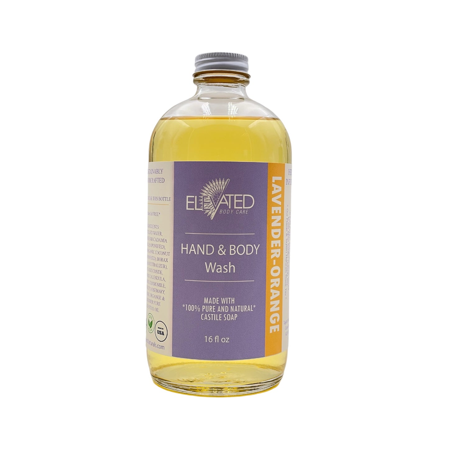 ELEVATED - Herbal Hand & Body Wash - Glass or Aluminum