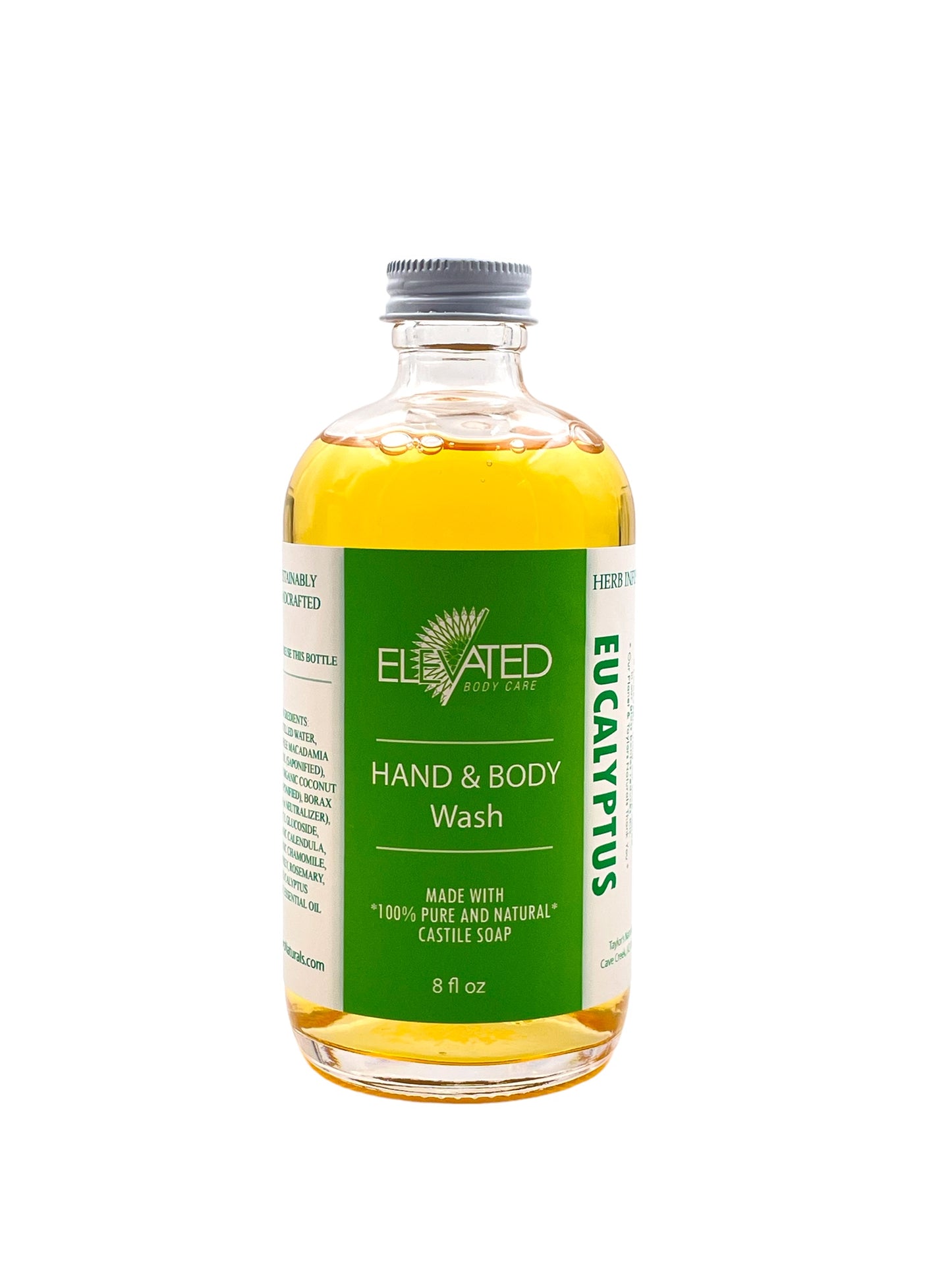 ELEVATED - Herbal Hand & Body Wash - Glass or Aluminum