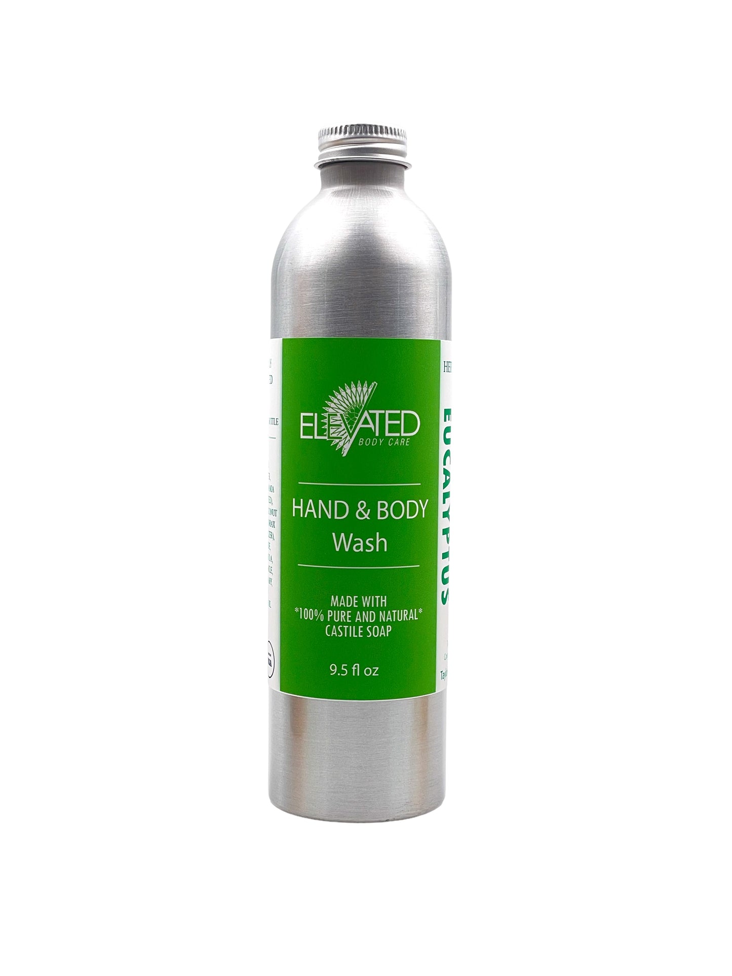 ELEVATED - Herbal Hand & Body Wash - Glass or Aluminum