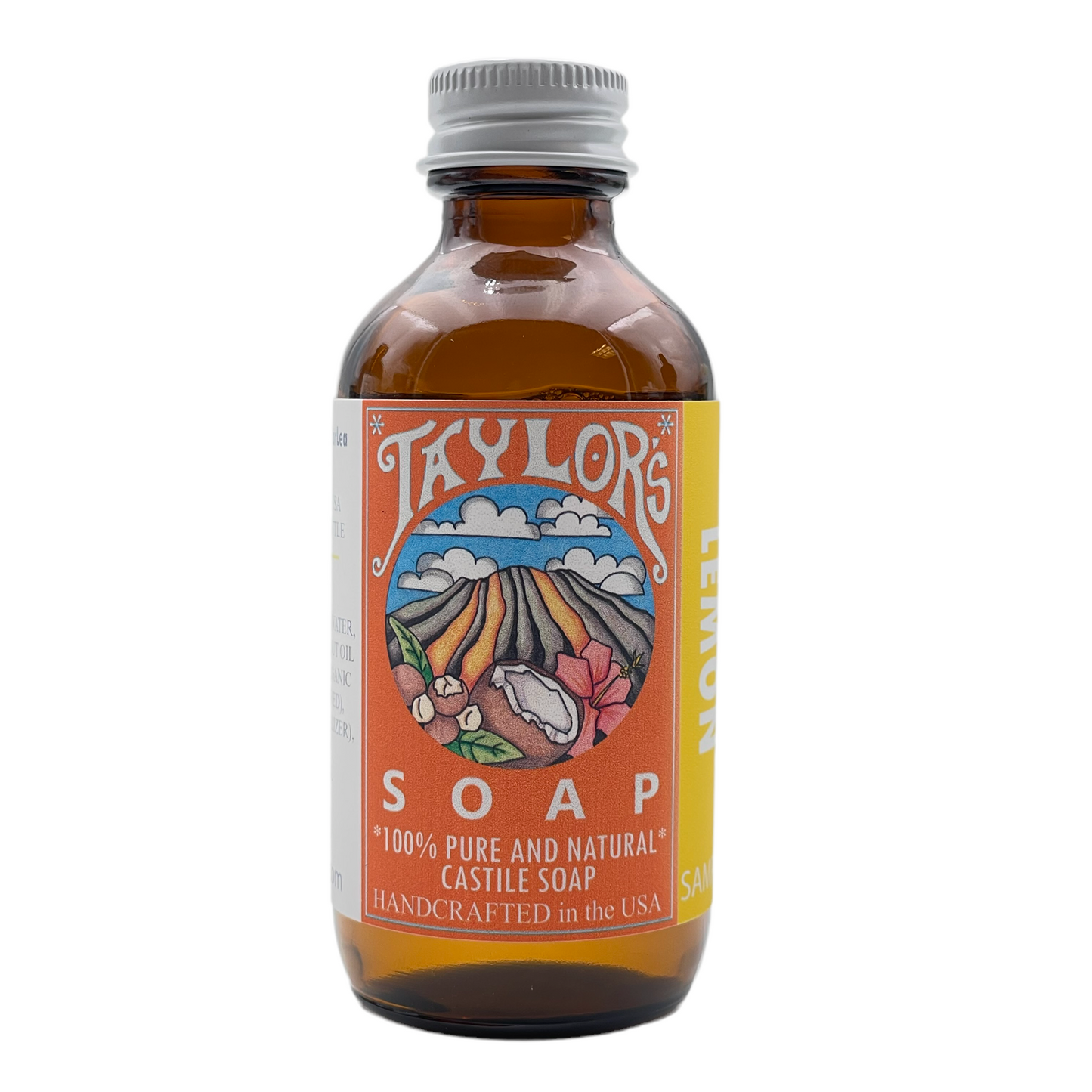 Castile Soap* ALL Purpose in glass* Plastic-FREE * Zero-Waste * SAMPLE SIZE
