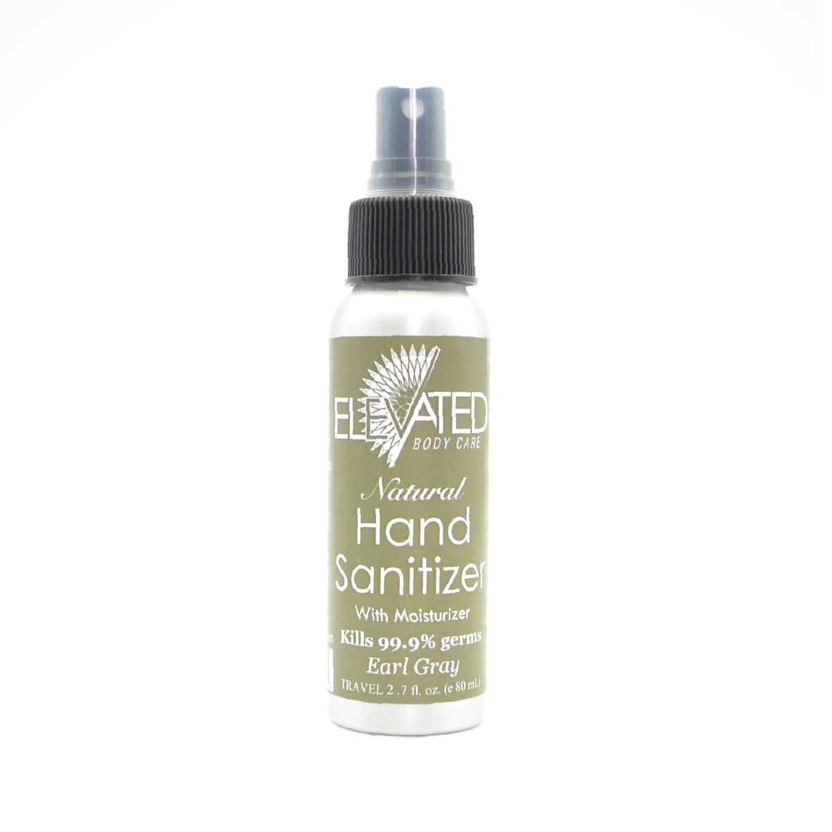 ELEVATED - Natural Hand Sanitizer - with moisturizer; Choose Size & Scent