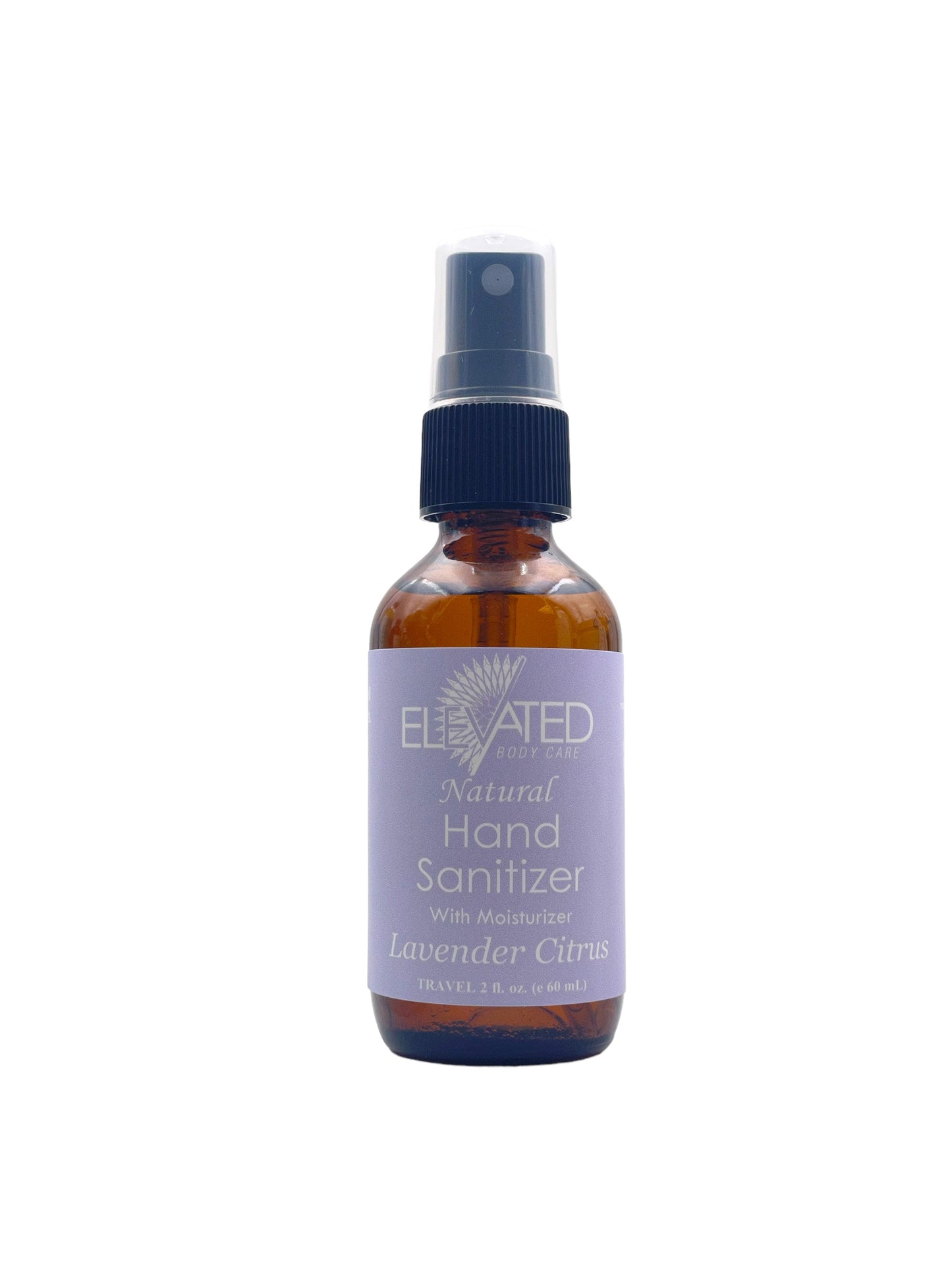 ELEVATED - Natural Hand Sanitizer - with moisturizer; Choose Size & Scent