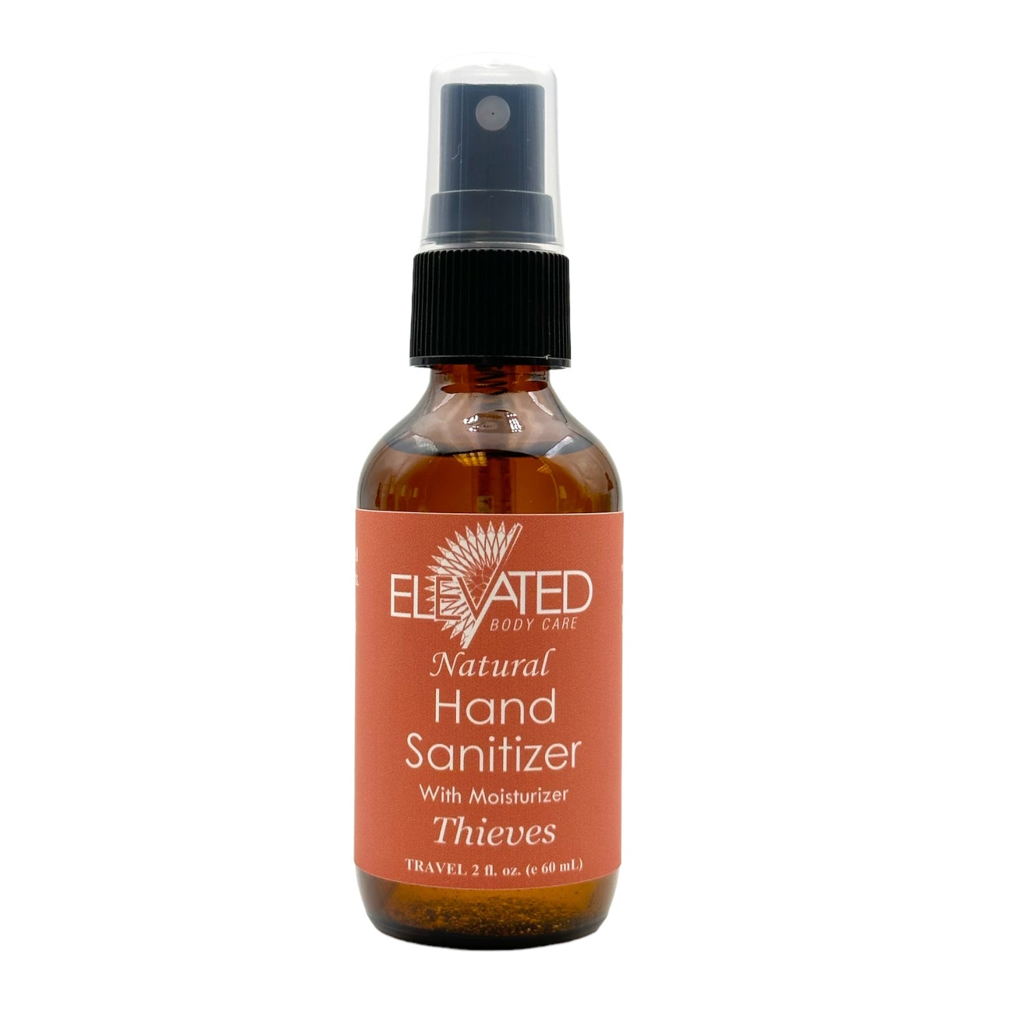 ELEVATED - Natural Hand Sanitizer - with moisturizer; Choose Size & Scent