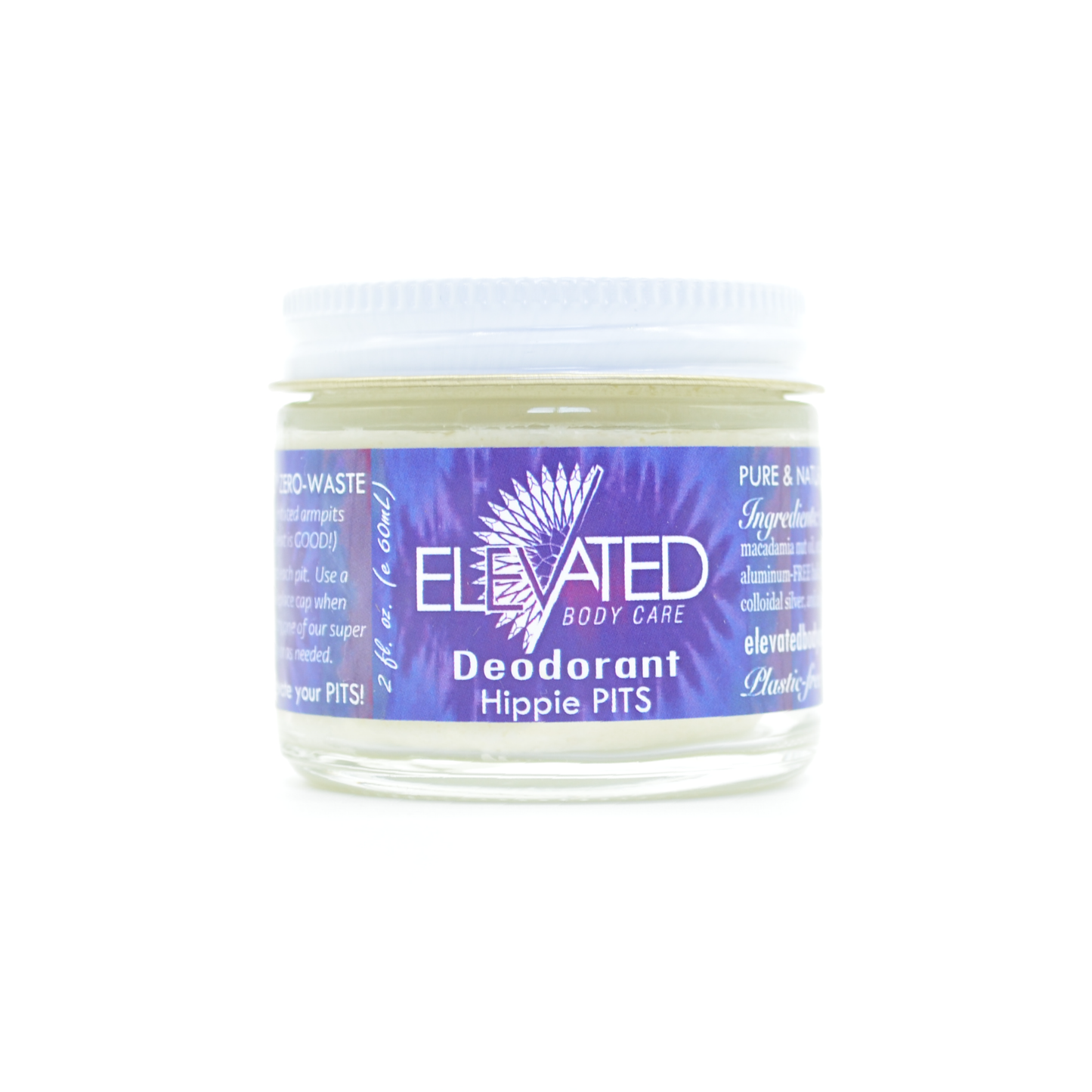 ELEVATED - PITS! Natural Deodorant - 2oz