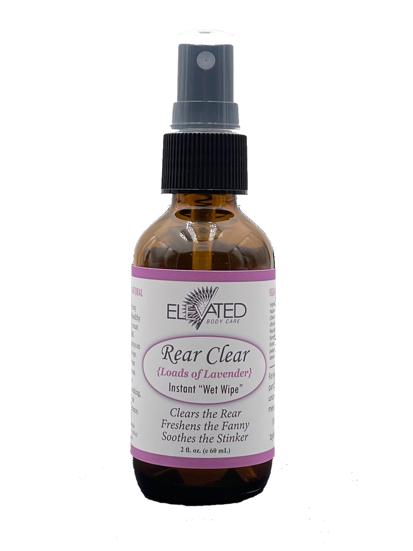 Rear Clear Spray - Toilet Paper Spray • Instant "wet-wipe"