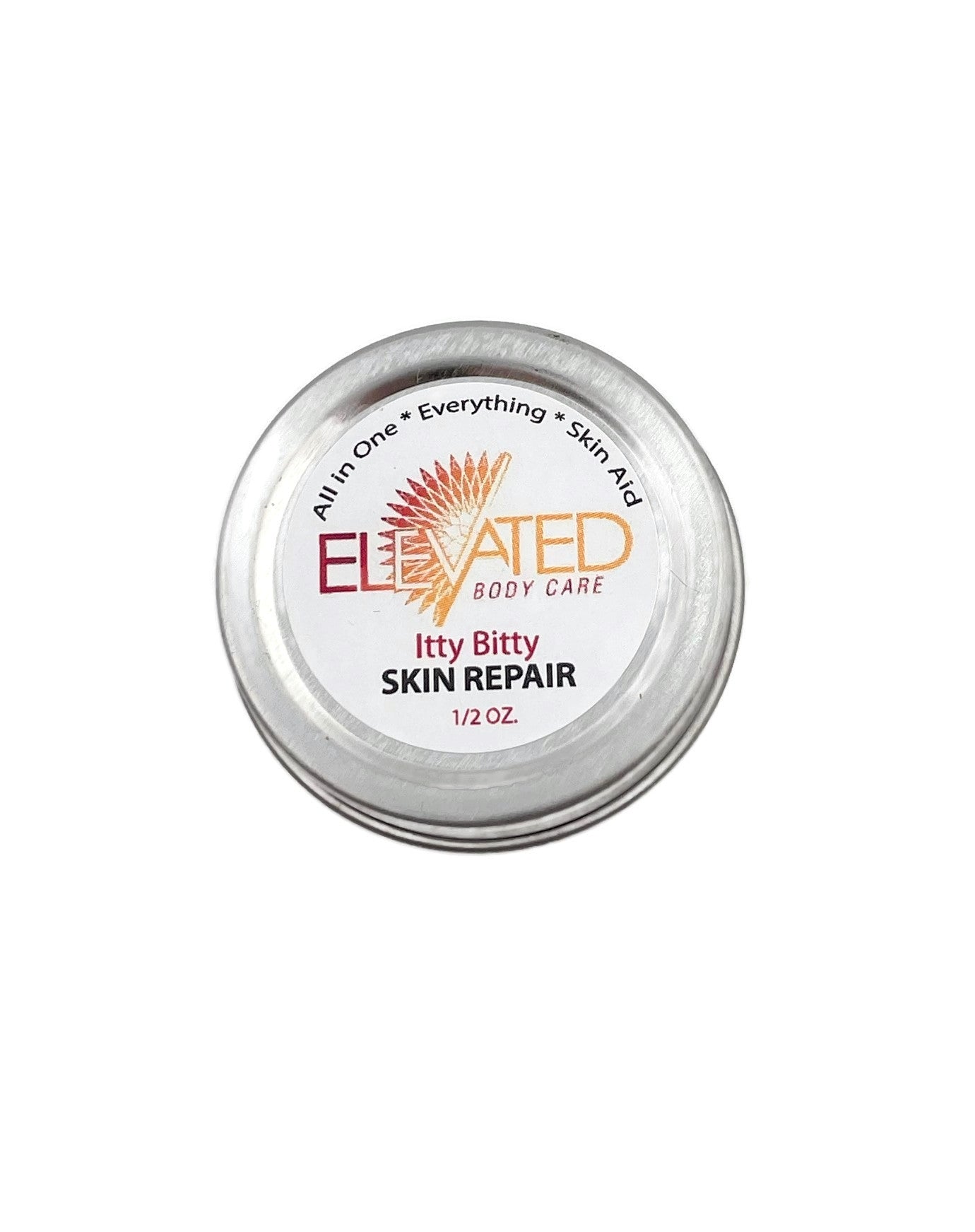 ELEVATED - Skin Repair (TRAVEL) Itty Bitty  / All Purpose Skin Aid  (1/2oz tin)