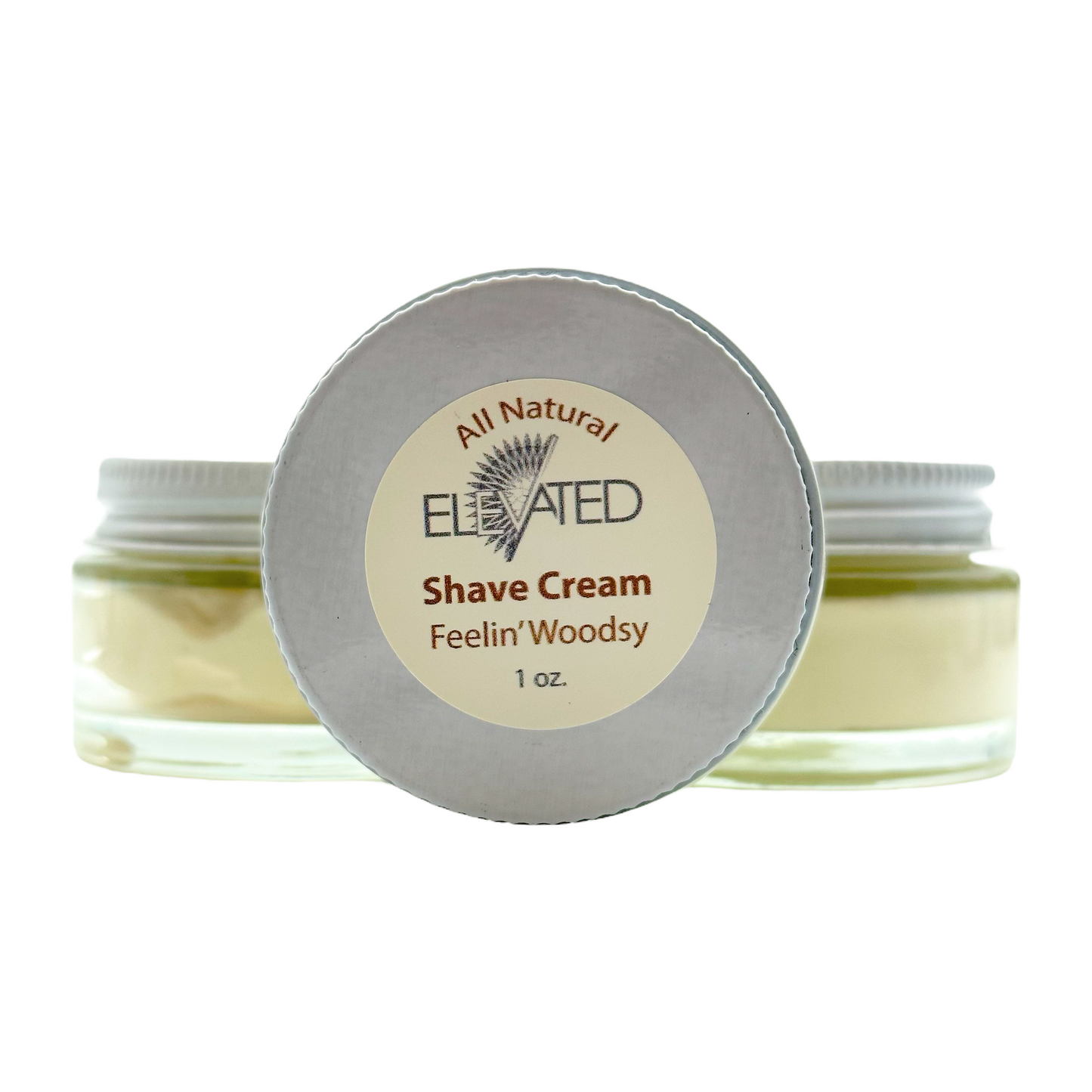 ELEVATED - Shave Cream ALL Natural Shaving Cream for Men & Women (SAMPLE SIZE)