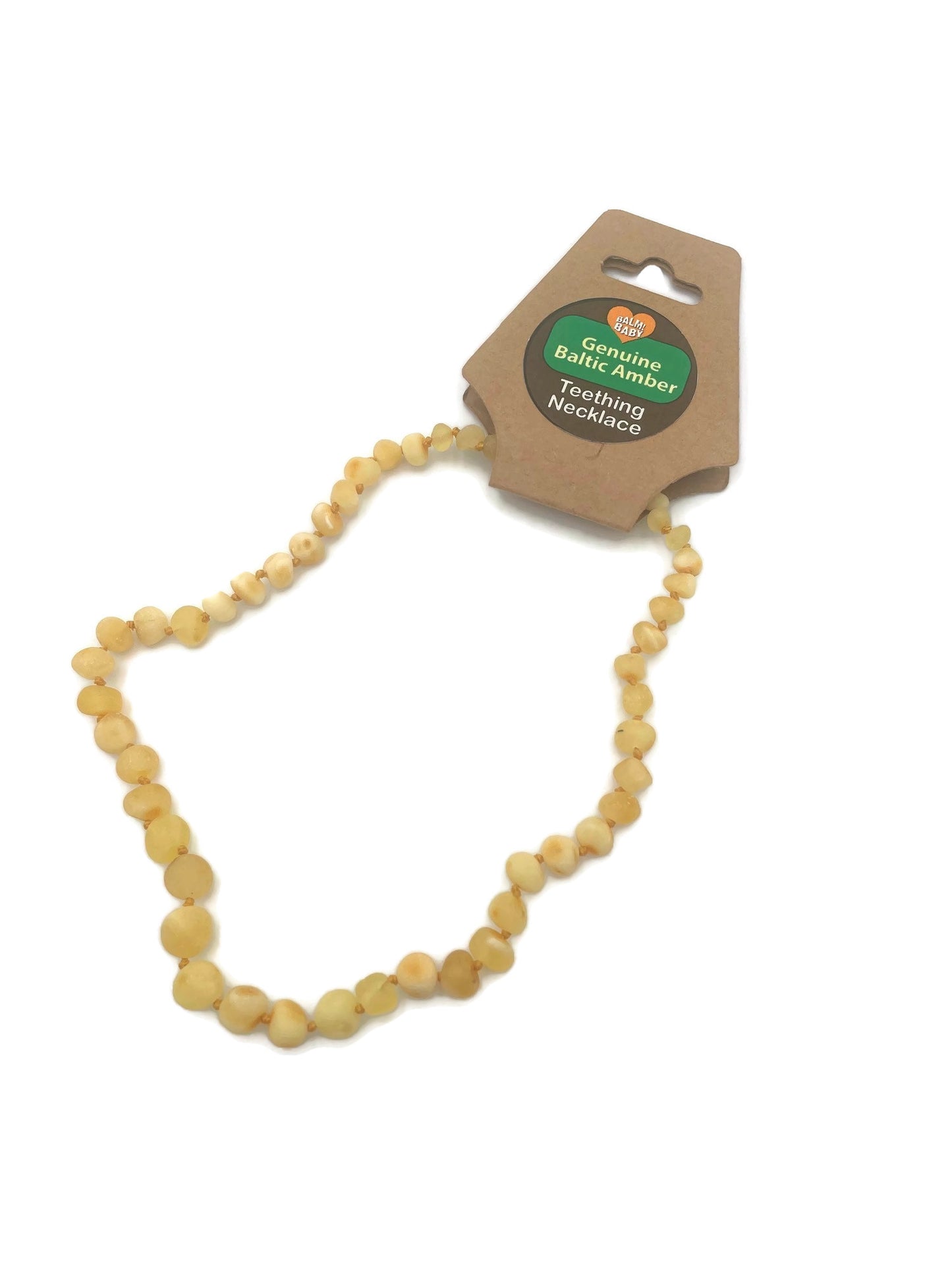 BALM! Baby Authentic Amber Teething Necklace