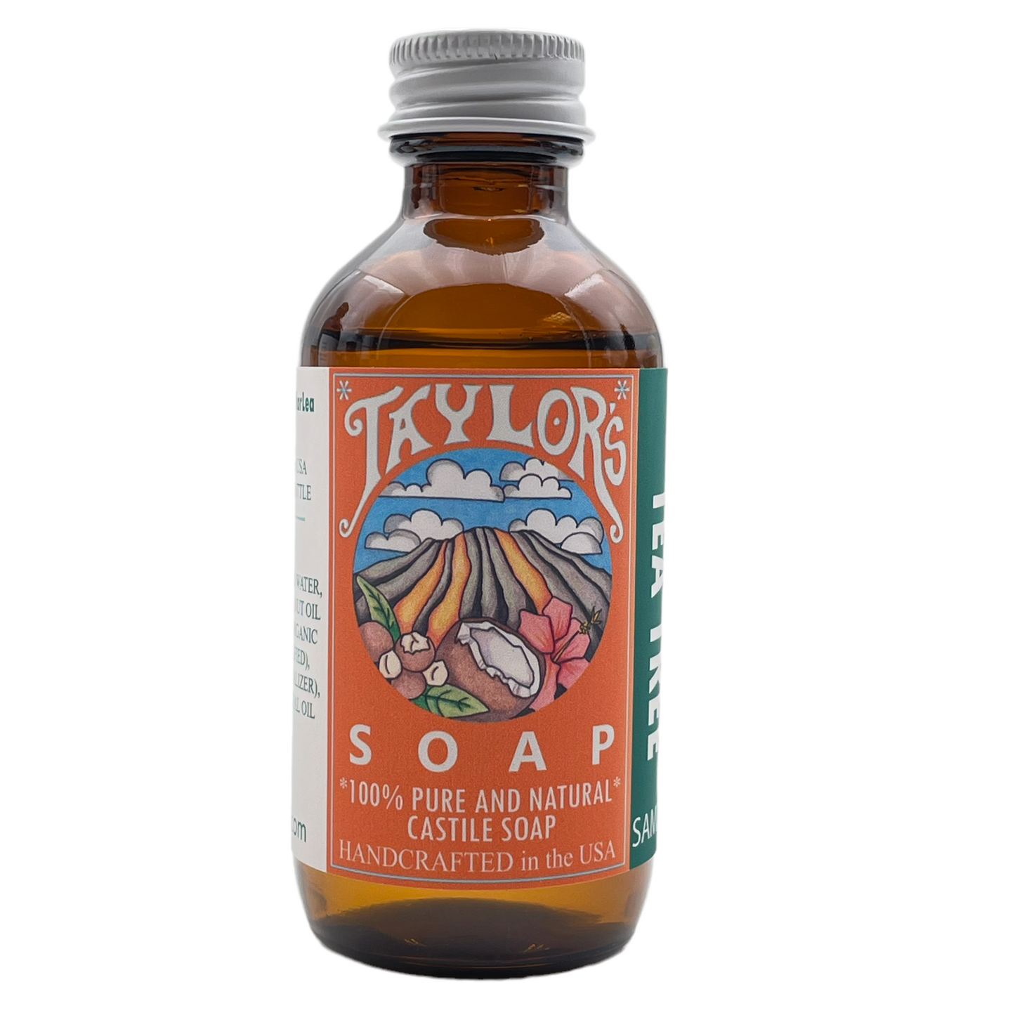 Castile Soap* ALL Purpose in glass* Plastic-FREE * Zero-Waste * SAMPLE SIZE