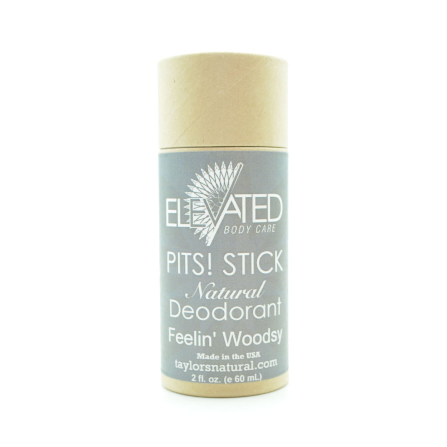 ELEVATED - PITS! STICK Natural Deodorant - 2oz
