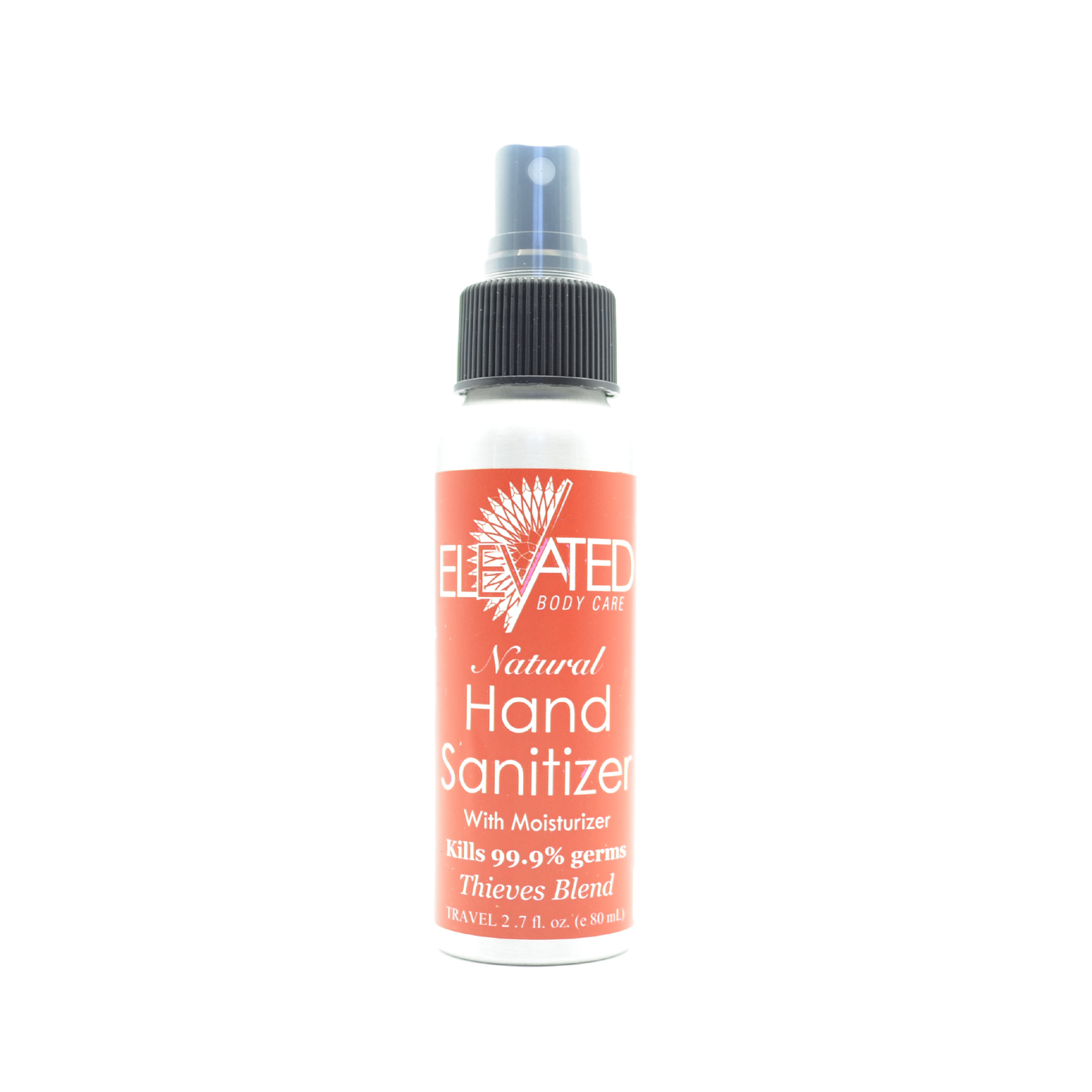 ELEVATED - Natural Hand Sanitizer - with moisturizer; Choose Size & Scent