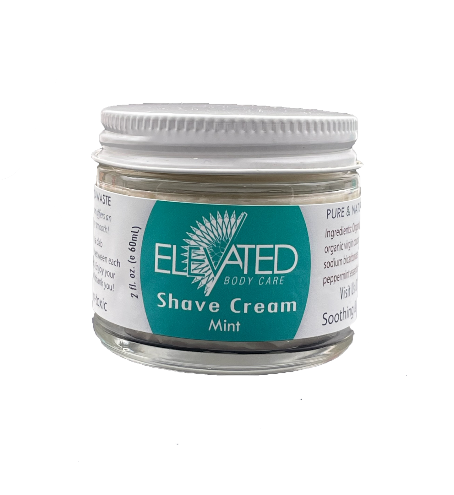 ELEVATED - Shave Cream ALL Natural Shaving Cream for Men & Women