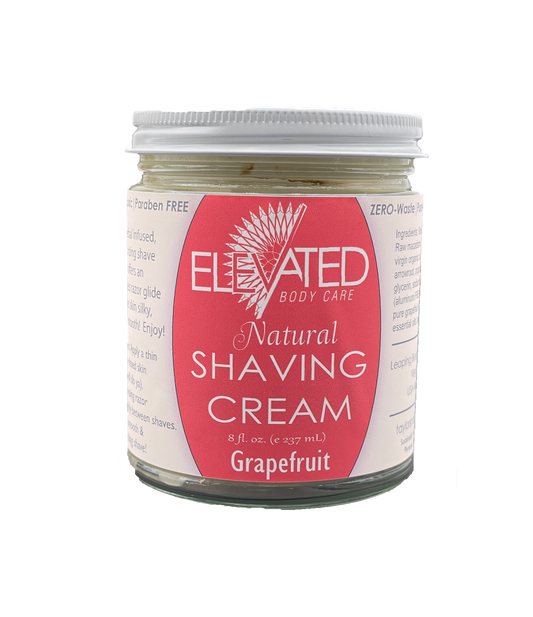ELEVATED - Shave Cream ALL Natural Shaving Cream for Men & Women