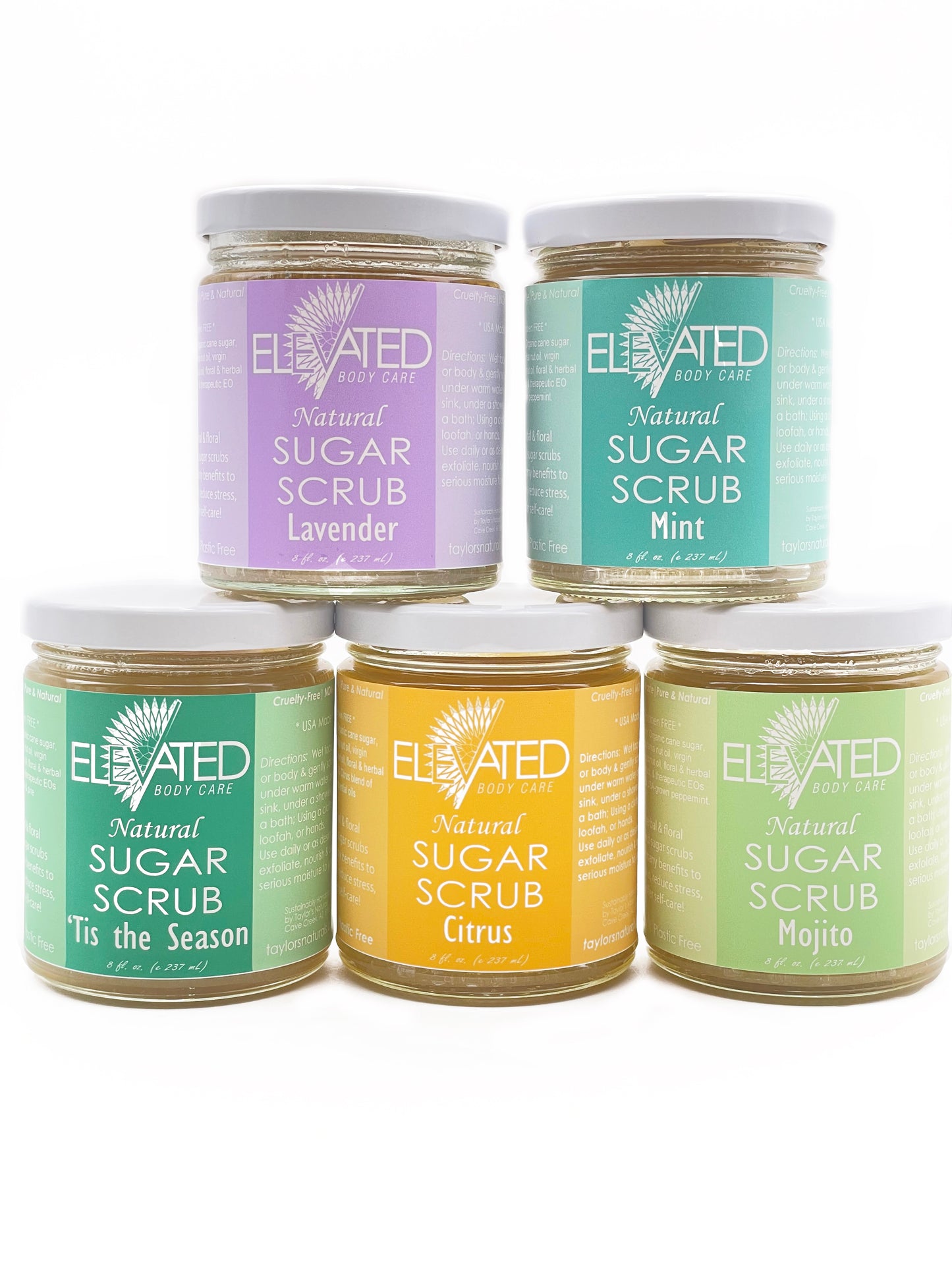 ELEVATED - SUGAR SCRUB - Choose your Scent!