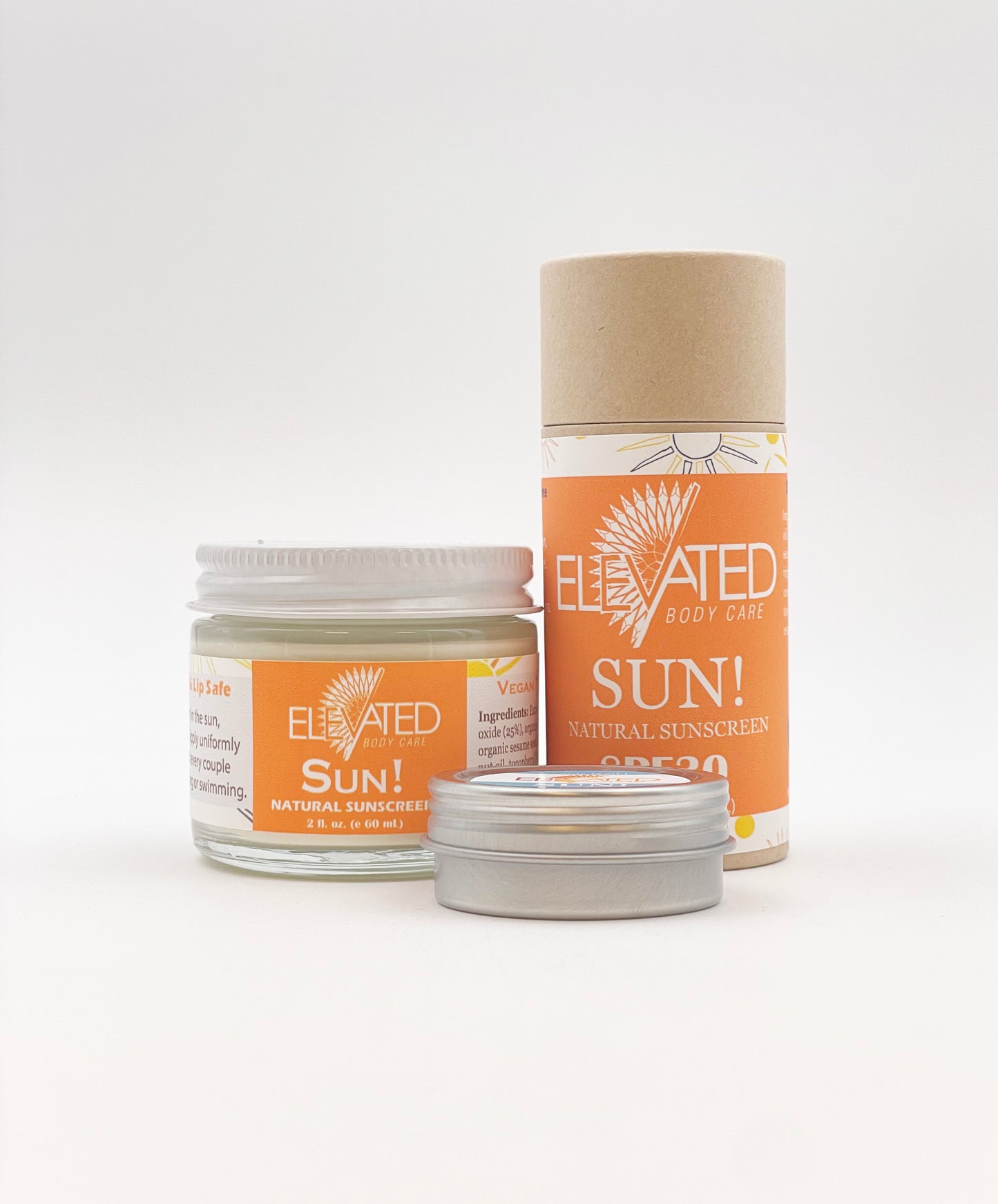 ELEVATED - SUN! Natural Zinc Shield - SAMPLE SIZE