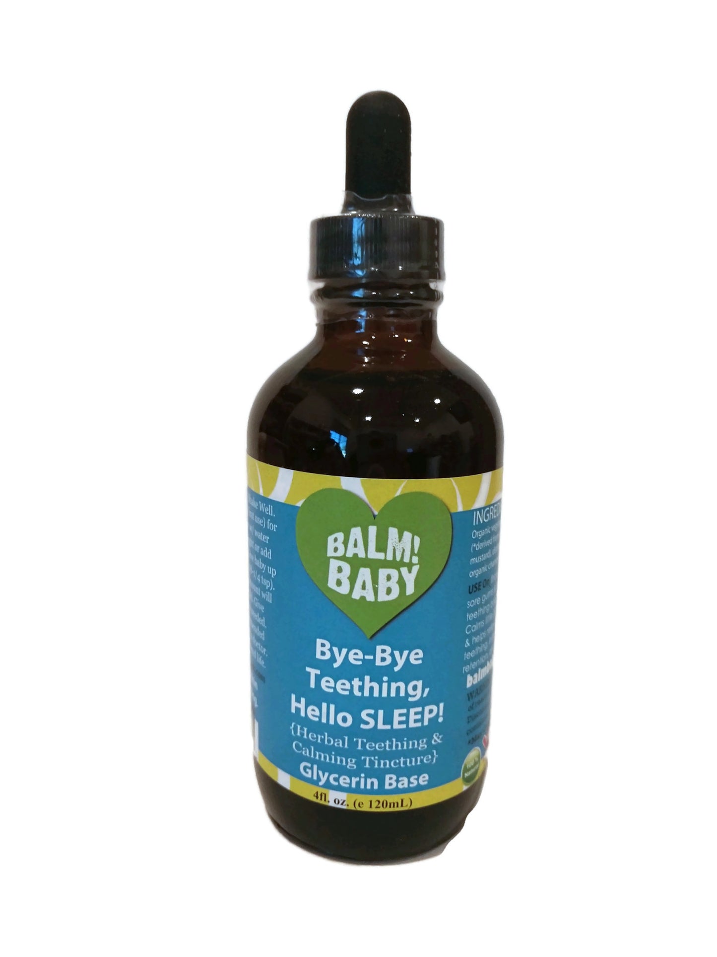 BALM! Baby - Bye Bye Teething Hello SLEEP! Natural & Organic Teething & Calming Tincture