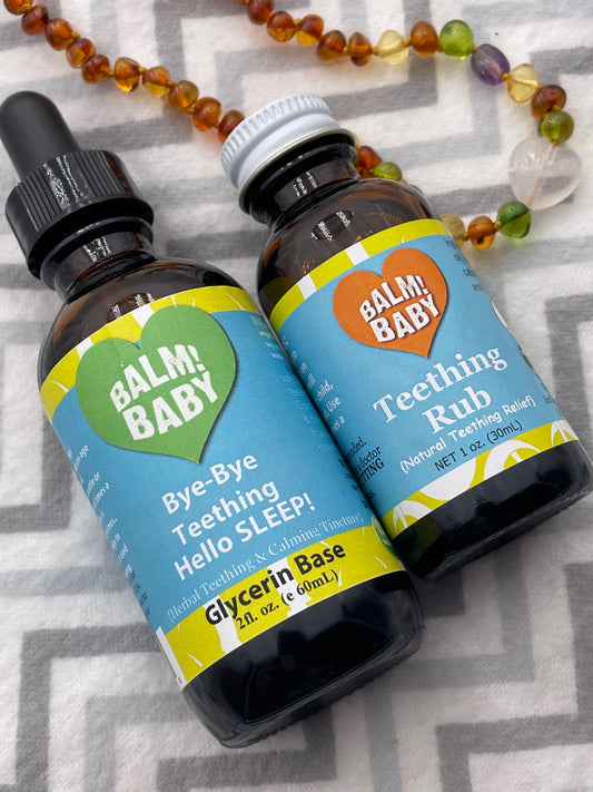 Teething Tincture vs. Teething Rub.....  What is the difference?