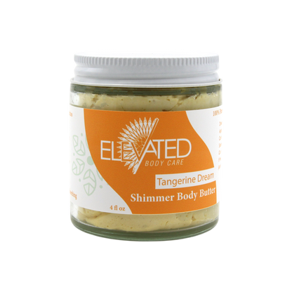 ELEVATED - Tangerine Dream - SHIMMERING Body Butter (whipped) - 4oz