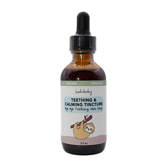 BYE BYE TEETHING, HELLO SLEEP!  Organic Teething & Calming Tincture