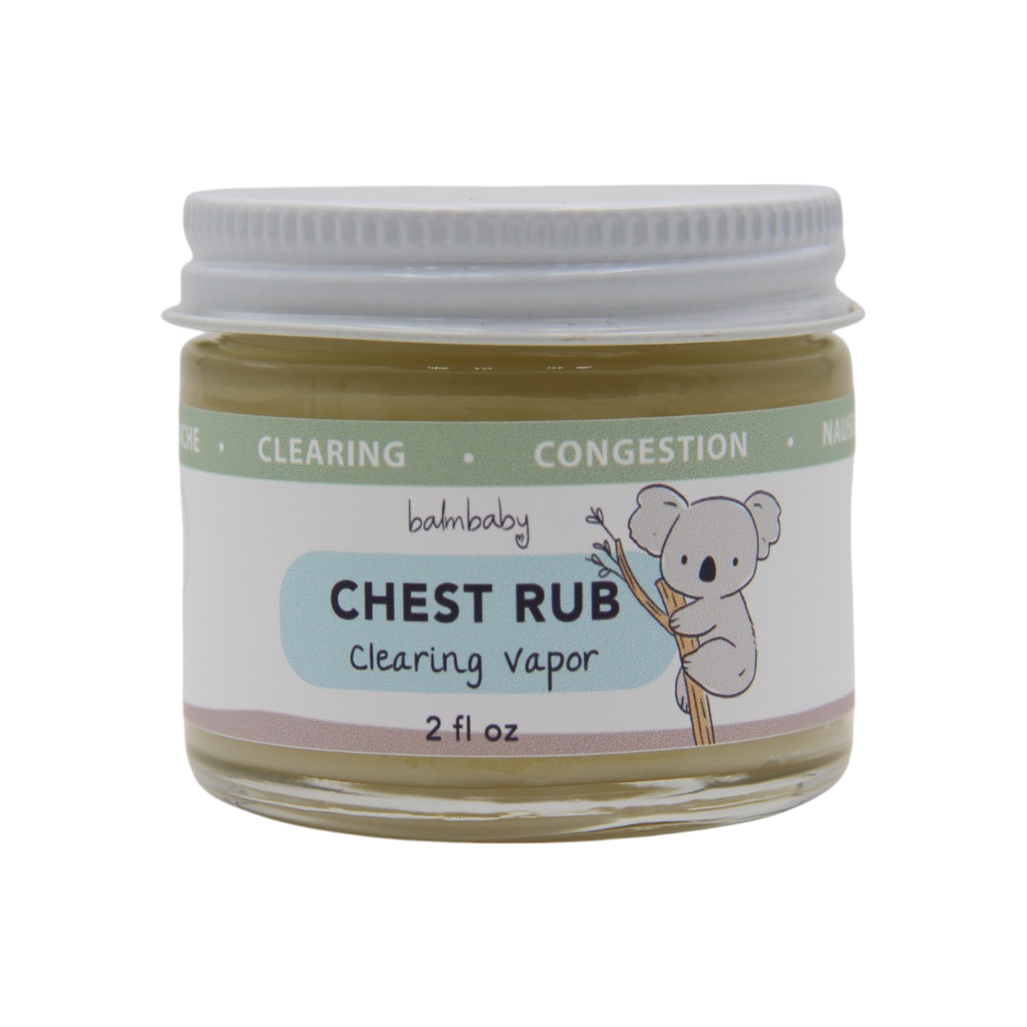 Natural Chest Vapor Rub w/ Eucalyptus