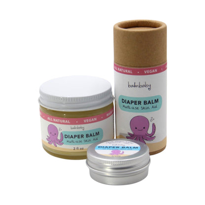 DIAPER BALM and All Purpose Skin Aid in Biodegradable Stick