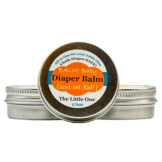 BALM! Baby - Diaper Balm and All Purpose Skin Aid - Travel Size Tin