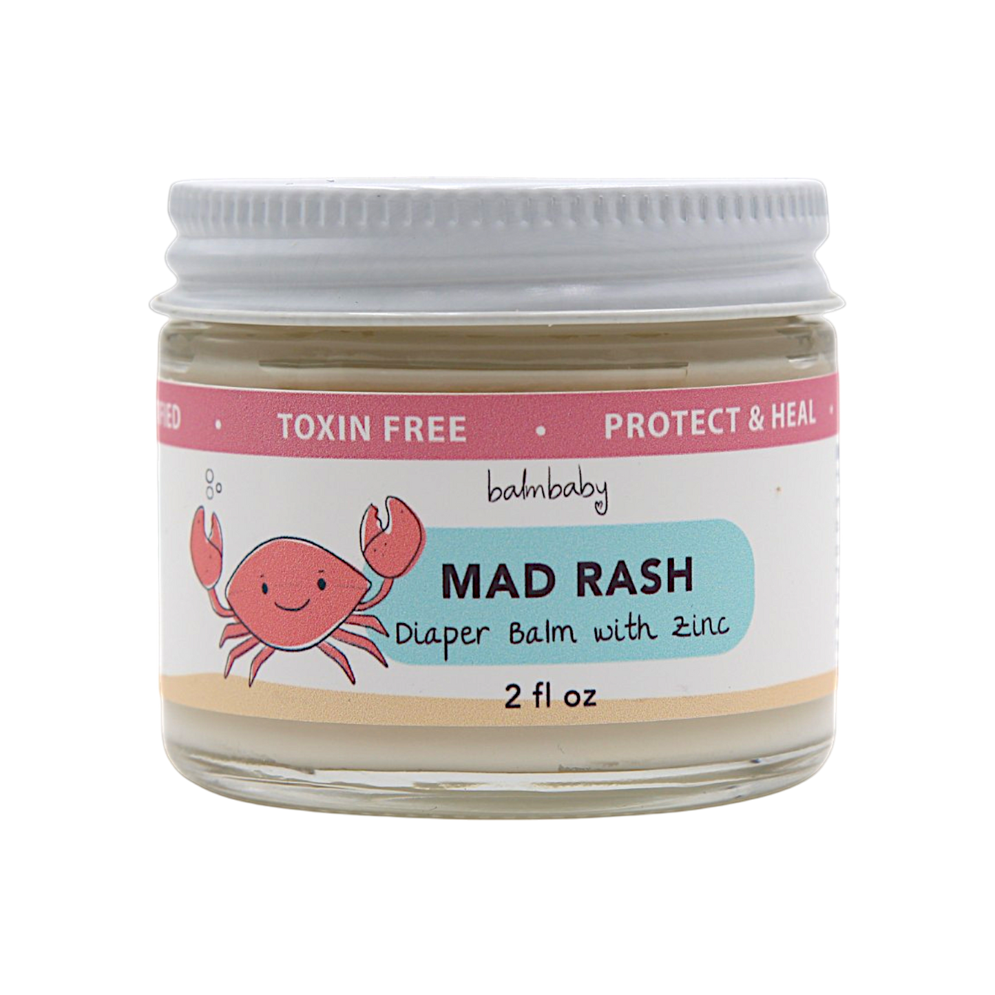 MAD RASH Diaper Balm & ALL purpose skin aid w/ Zinc