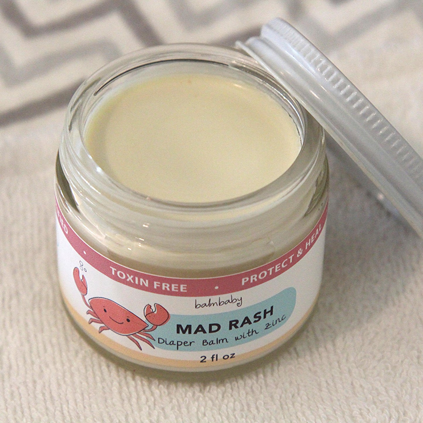 MAD RASH Diaper Balm & ALL purpose skin aid w/ Zinc