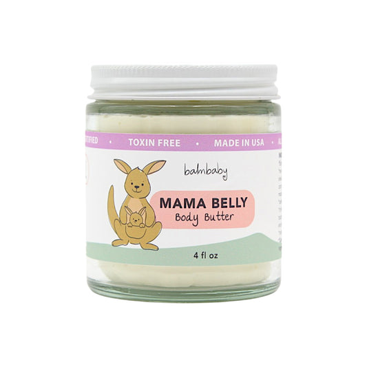 Balm Baby - MAMA BELLY! - Belly Whipped Butter Balm for pregnant & postpartum Mamas - 4oz