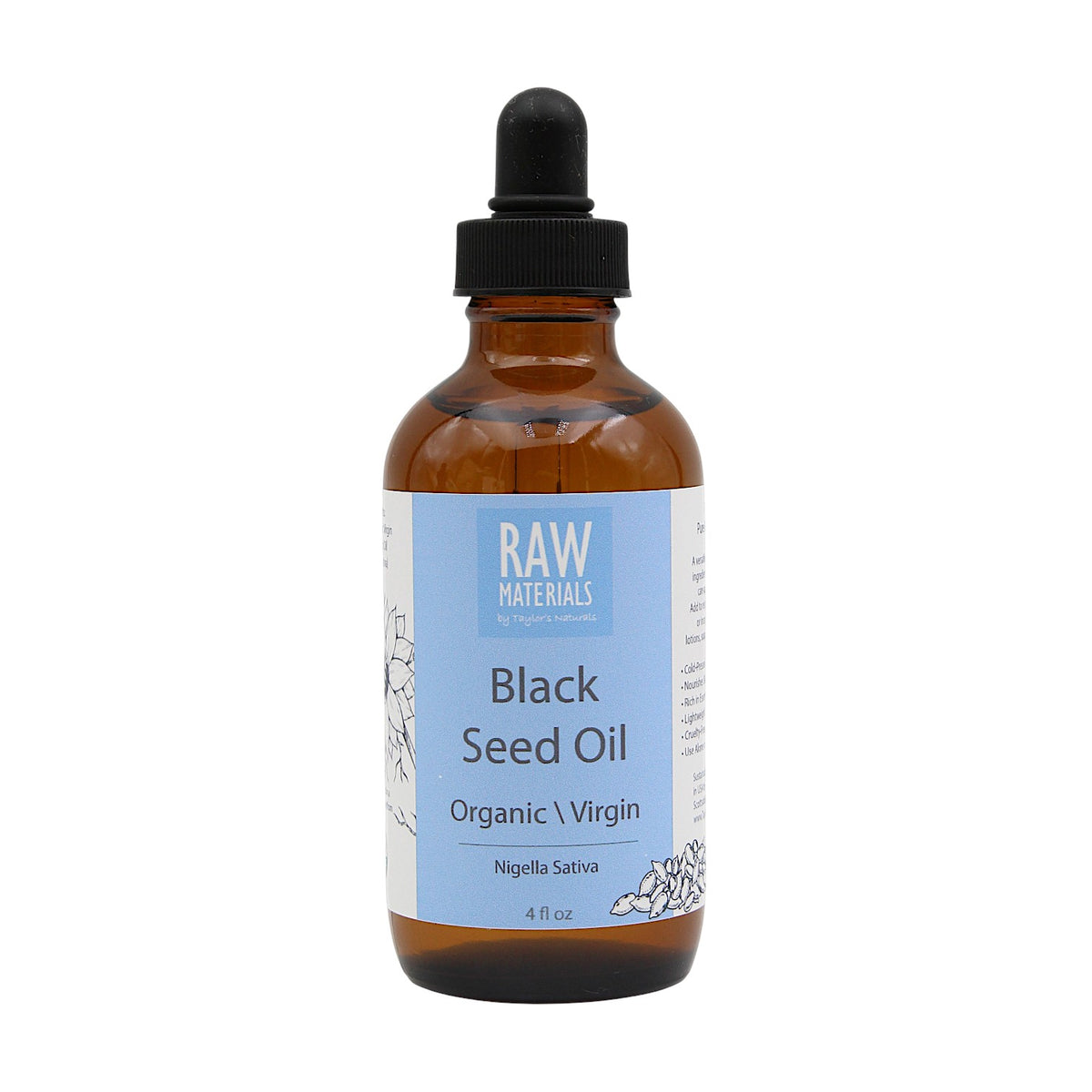 Organic Virgin Black Seed Oil