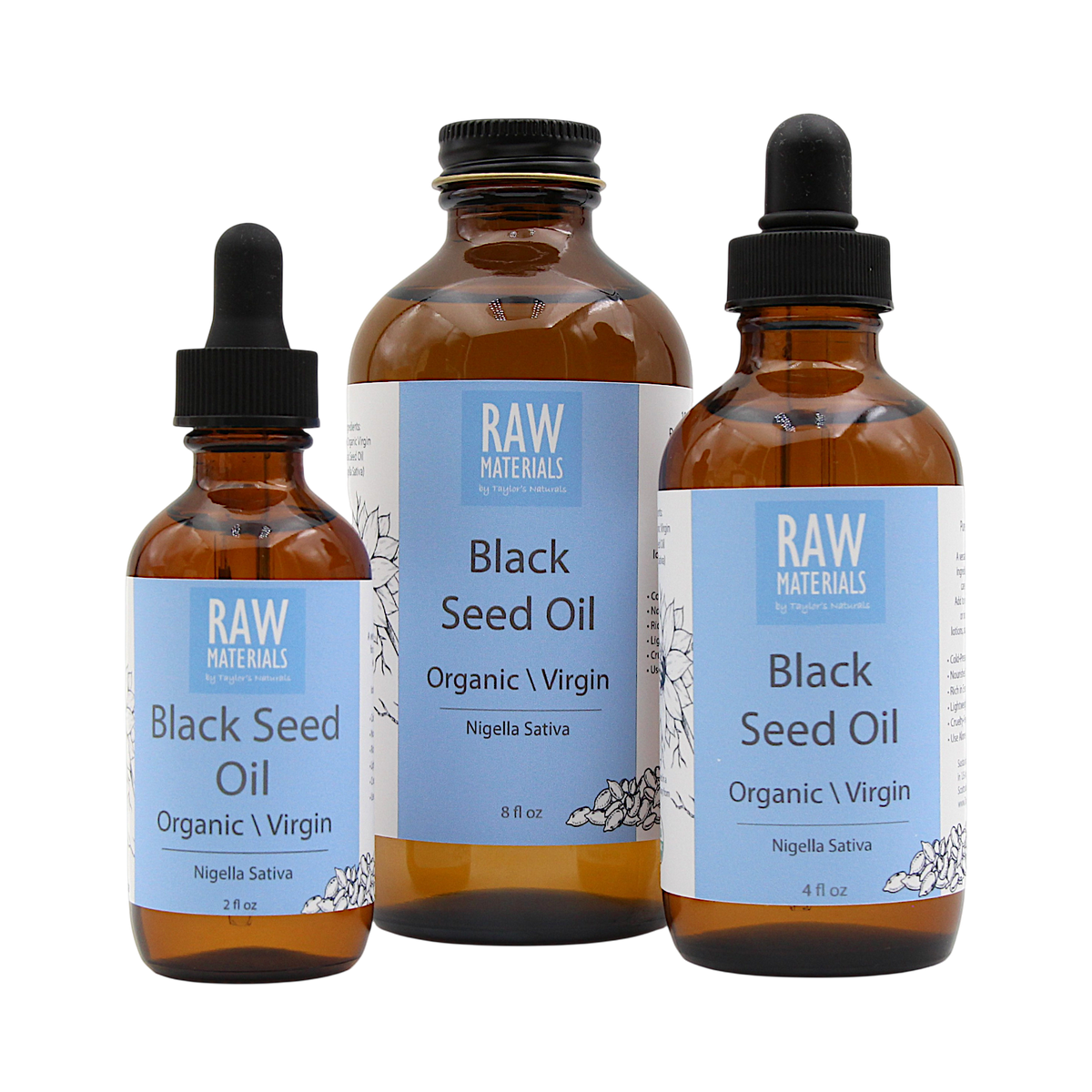 Organic Virgin Black Seed Oil