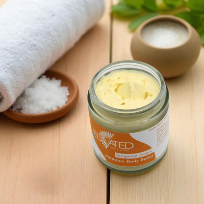 ELEVATED - Tangerine Dream - SHIMMERING Body Butter (whipped) - 4oz