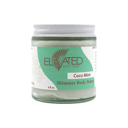 ELEVATED - SHIMMER Cocoa Mint Butter (whipped) - 4oz.