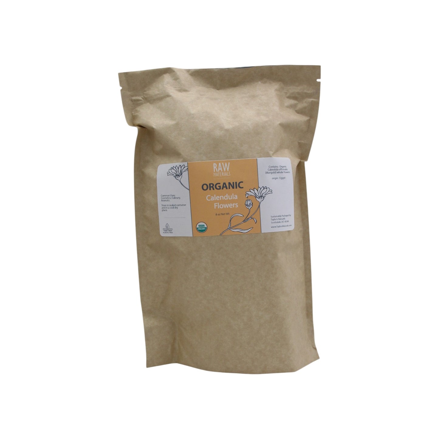 Organic Calendula Whole Dried Flowers