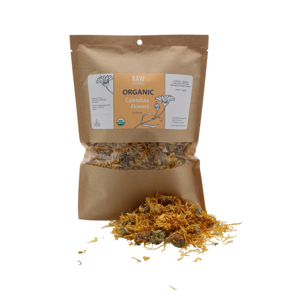 Organic Calendula Whole Dried Flowers