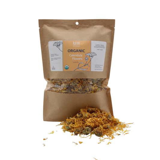 Organic Calendula Whole Dried Flowers