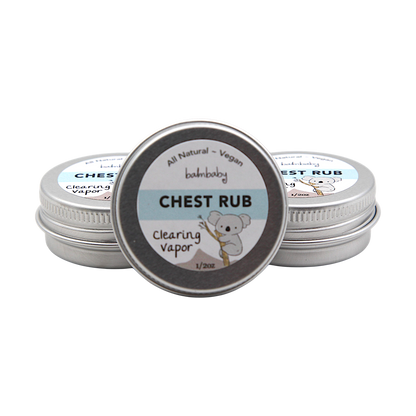 Natural Chest Vapor Rub (TRAVEL Size)